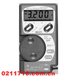 日本万用MCD-009袖珍数字万用表