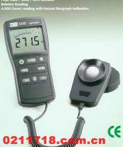 台湾泰仕TES-1335数字照度计