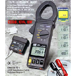 台湾泰仕TES-3063钳形功率表