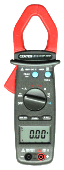 台湾群特CENTER210数位式交流钳表