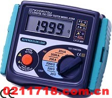 4120A日本共立KYORITSU 4120A回路阻抗/短路保护测试仪