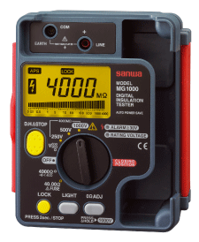 日本三和MG500数字式绝缘电阻计|兆欧表