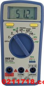 台湾得益DE-200A/DE-201A数字万用表
