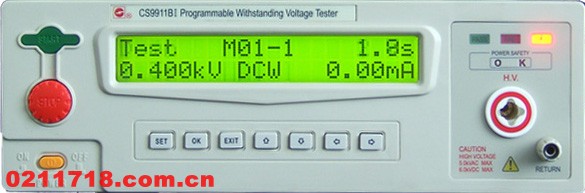南京长盛CS991X系列程控耐压测试仪