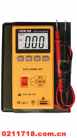 深圳胜利 VICTOR920 口袋型数字多用表