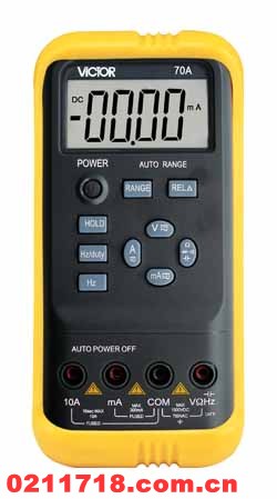 深圳胜利 VICTOR70A（3 3/4位）数字万用表