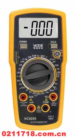 深圳胜利 VC9205（3 1/2位）数字万用表