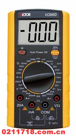 深圳胜利 VC 890D（3 1/2位）数字万用表