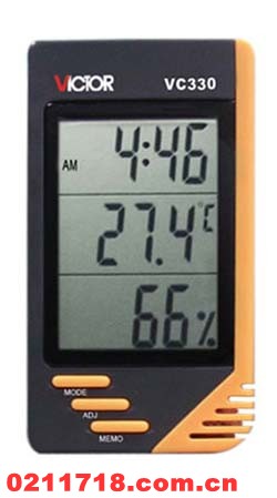 深圳胜利 VC 330温湿度表