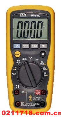 DT-9917防水数字万用表DT9917