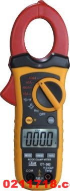DT-363小型双注塑自动量程交/直流钳型表DT363