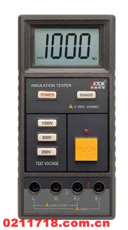 深圳胜利 VC 60B数字兆欧表