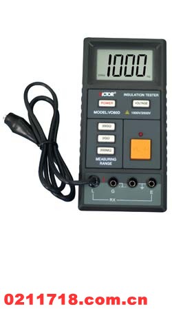 深圳胜利 VC 60D数字兆欧表