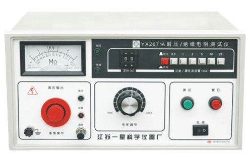 YX2671A 耐压/绝缘电阻测试仪