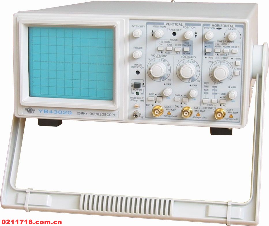 YB43020双踪模拟示波器YB43020