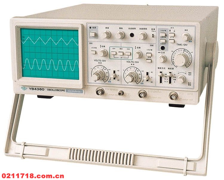 YB4360双踪模拟示波器YB4360