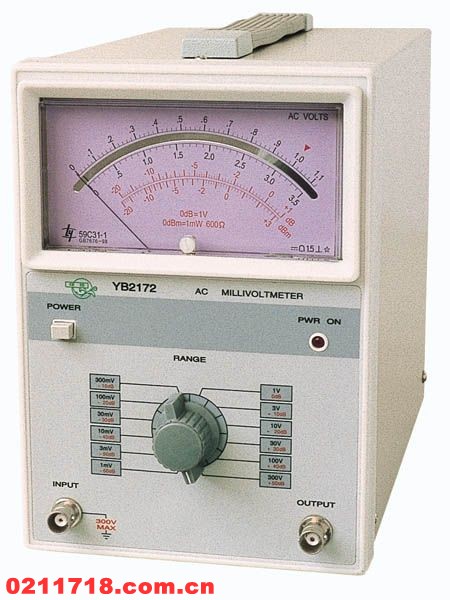 YB2172毫伏表YB2172