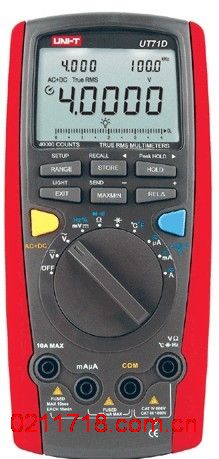 UT-71D智能型数字万用表UT71D