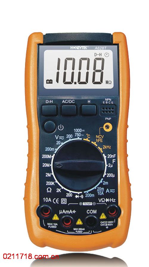 A628T 非接触式数字万用表A-628T 