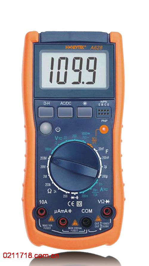 A628非接触式数字万用表A-628