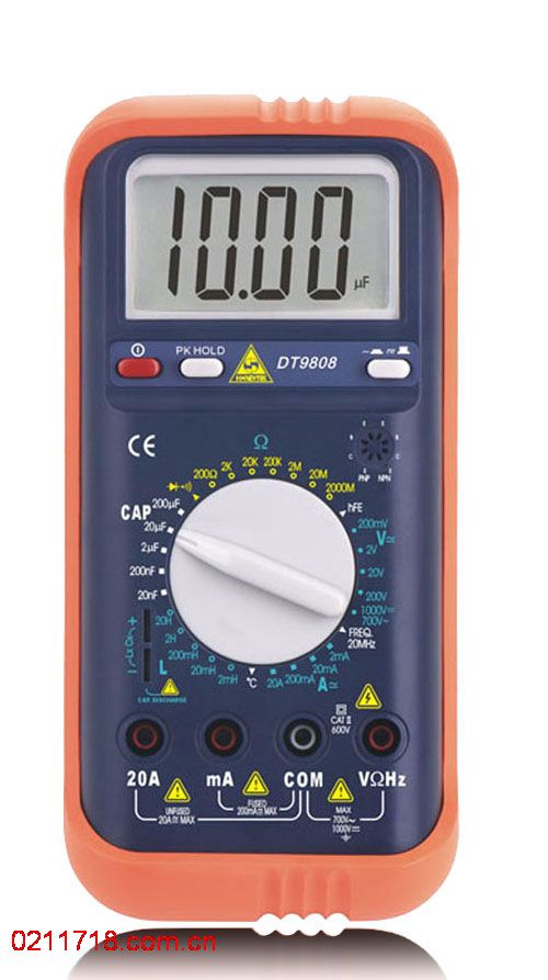 DT9808 标准数字万用表 DT-9808 