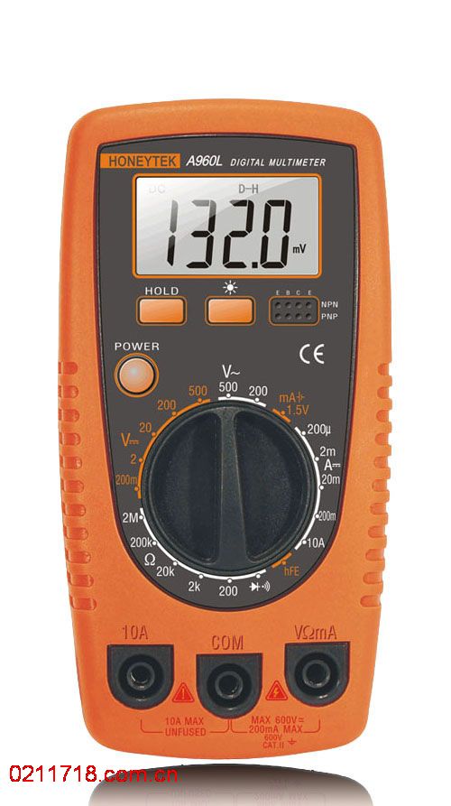A-960L袖珍式数字万用表A960L