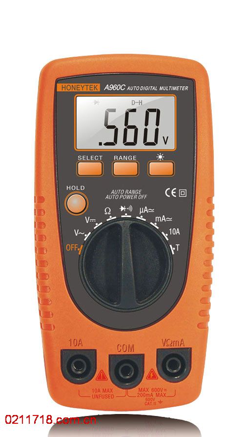 A960C 袖珍式数字万用表A-960C