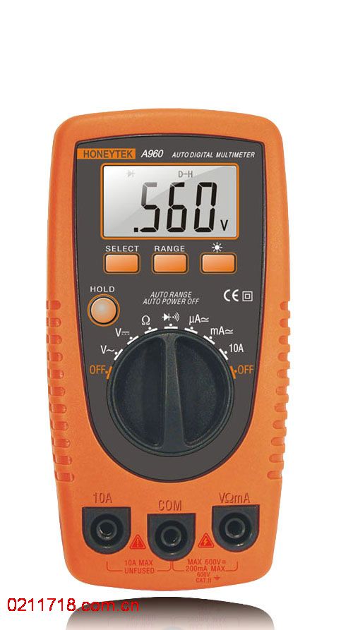A960 袖珍式数字万用表 A-960