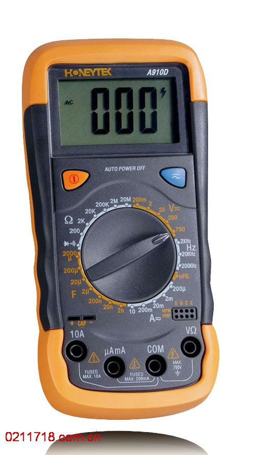 A910D带自恢复式保护数字万用表 A-910D