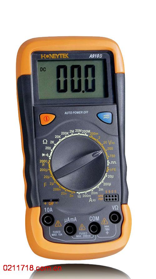 A910C带自恢复式保护数字万用表 A-910C