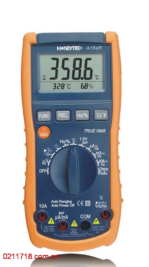 A19aR双显示数字万用表A-19aR/A19AR