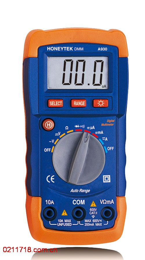 A930袖珍式数字万用表 A-930