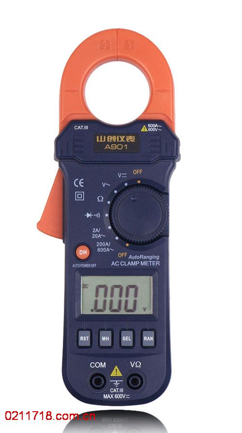 A901标准钳形数字万用表 A-901