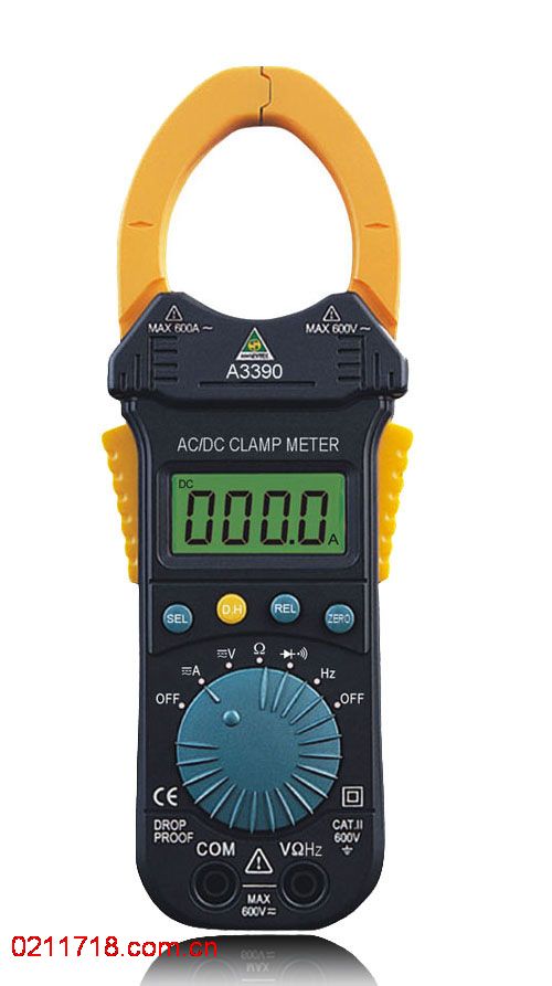 A3390 交直流钳形数字万用表A-3390