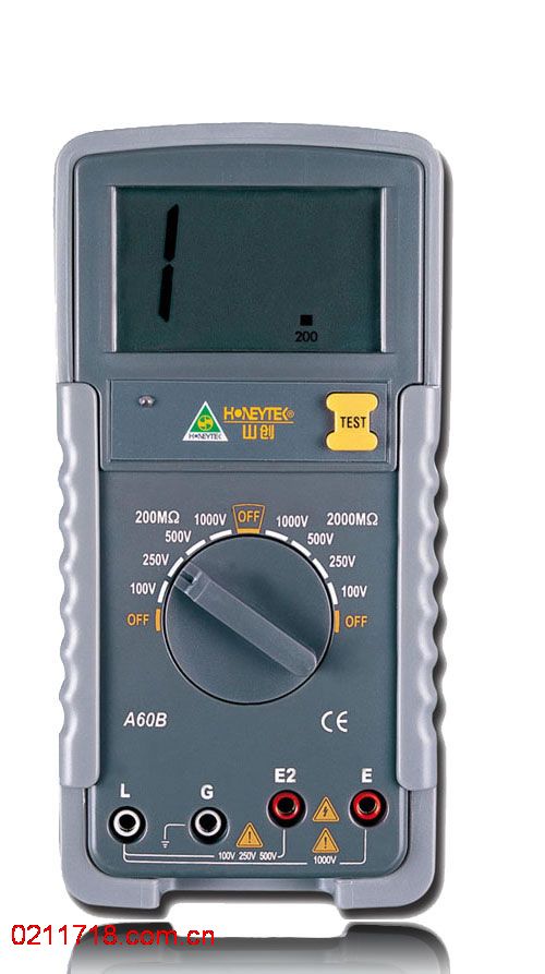 A60D数字式兆欧表 A-60D