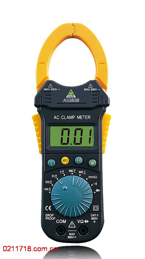A3380B双开口钳形数字万用表A-3380B