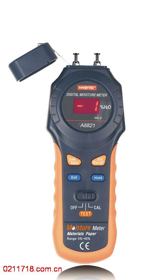 A8821便携式纸张水份测试仪A-8821