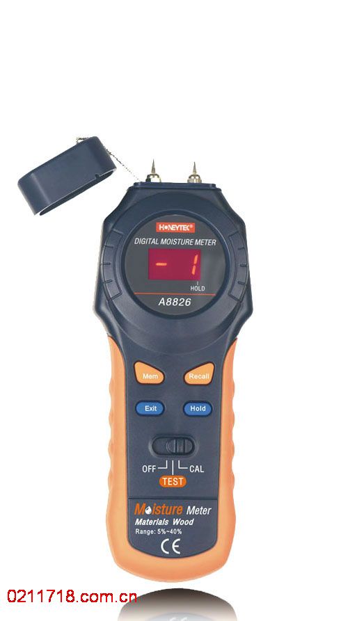 A8826便携式木材水份测试仪 A-8826