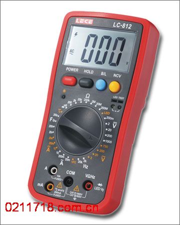 LC812手持式数字万用表LC-812 