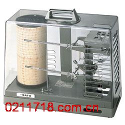 日本佐腾7210-00自记式温湿度记录仪（石英型）
