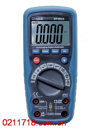 DT-9917专业防水数字万用表 DT9917