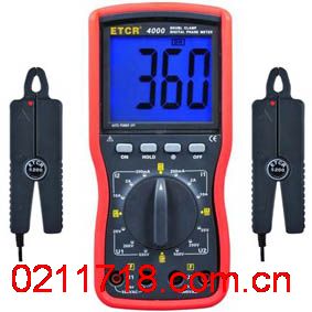 ETCR-4000双钳数字相位伏安表ETCR4000