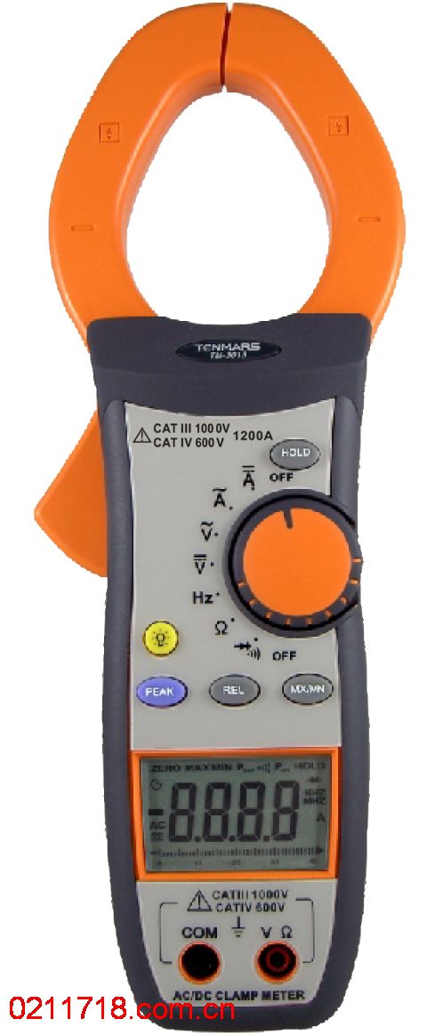 TM-3013台湾泰玛斯TENMARS 交直流钳形表TM3013