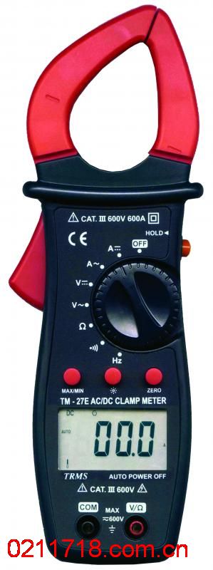 TM-27E台湾泰玛斯TENMARS 交直流钳形表TM27E