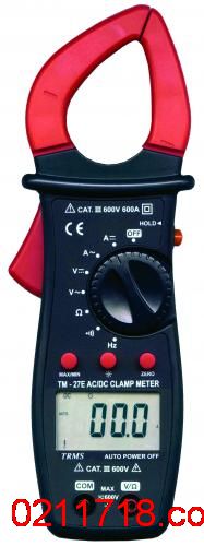 TM-28E台湾泰玛斯TENMARS 交直流钳形表TM28E