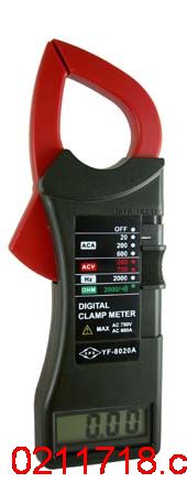 YF-8020台湾泰玛斯TENMARS 钳形表YF8020