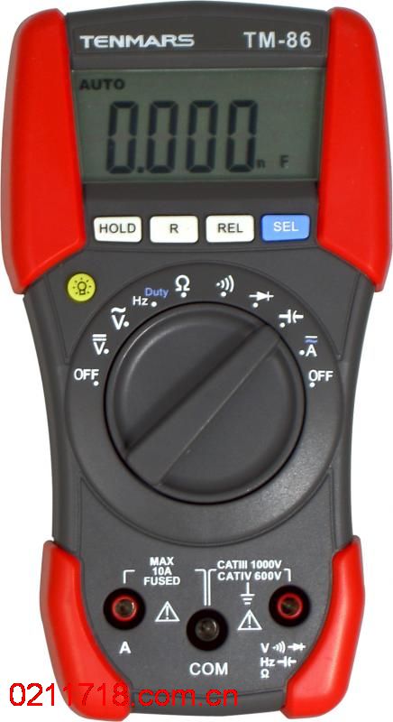 TM-86台湾泰玛斯TENMARS 数显万用表TM86