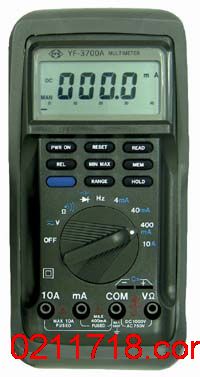 YF-3700A台湾泰玛斯TENMARS多功能数显万用表YF3700A