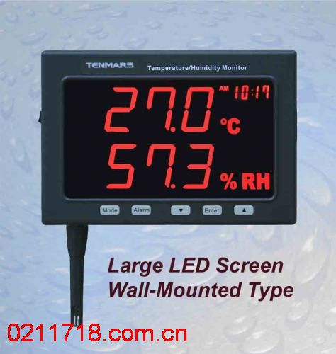 TM-185台湾泰玛斯TENMARS 精密型温湿度计/温湿度表TM185