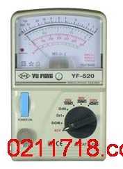 YF-520台湾泰玛斯TENMARS 指针式高阻计/电阻针YF-520